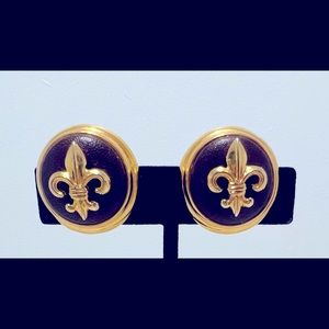 Joan Rivers Vintage Classic Collection Gold Tone Clip On Earrings